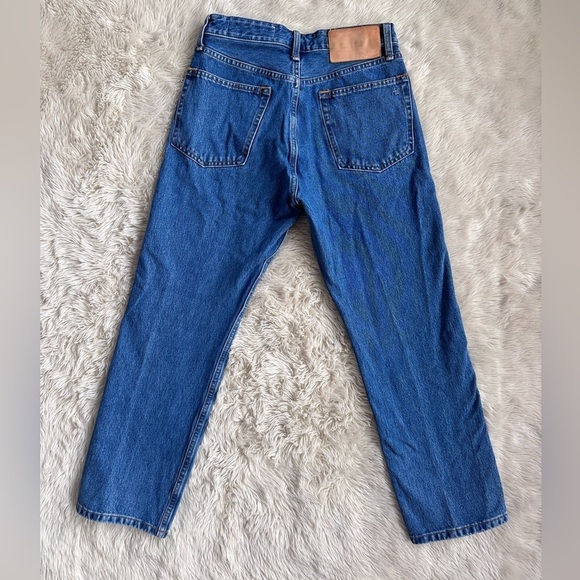 Rag & Bone Alex High Rise Straight Leg Jeans Blue Denim Indigo Wash Size 27 - Picture 15 of 15